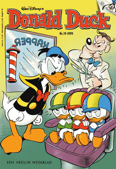Cover for Donald Duck (VNU Tijdschriften, 1998 series) #19/1999