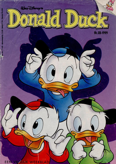 Cover for Donald Duck (VNU Tijdschriften, 1998 series) #28/1999