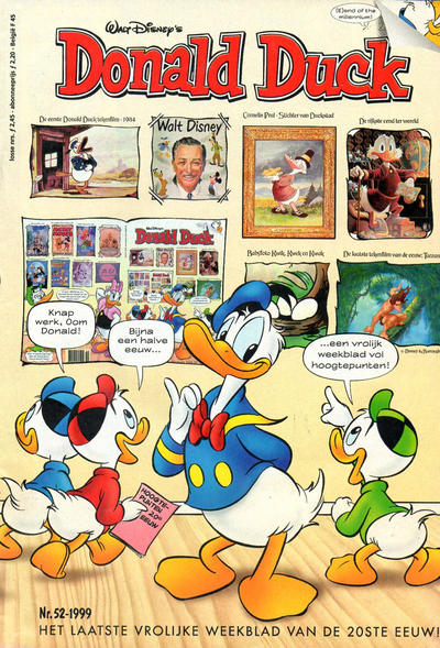 Cover for Donald Duck (VNU Tijdschriften, 1998 series) #52/1999