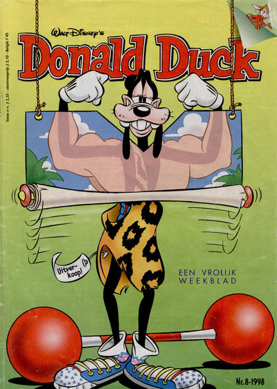 Cover for Donald Duck (Geïllustreerde Pers, 1990 series) #8/1998