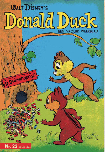 Cover for Donald Duck (Geïllustreerde Pers, 1952 series) #22/1964
