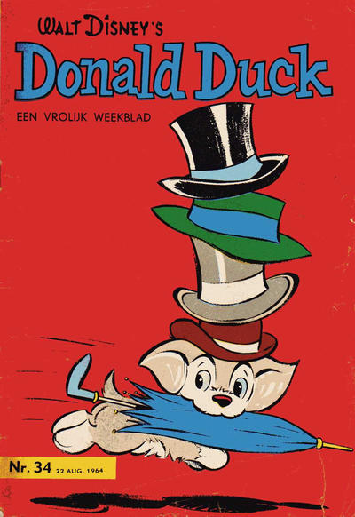 Cover for Donald Duck (Geïllustreerde Pers, 1952 series) #34/1964