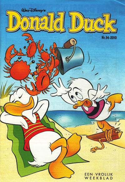 Cover for Donald Duck (Sanoma Uitgevers, 2002 series) #34/2010