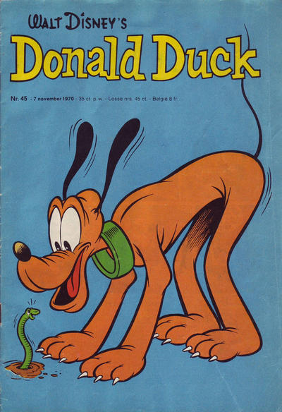 Cover for Donald Duck (Geïllustreerde Pers, 1952 series) #45/1970