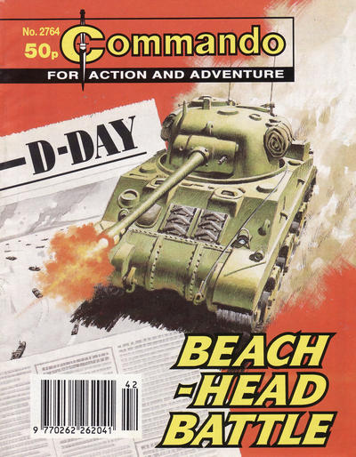 Cover for Commando (D.C. Thomson, 1961 series) #2764