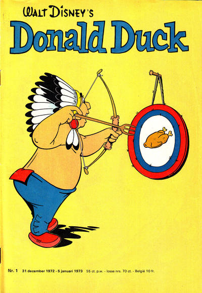 Cover for Donald Duck (Geïllustreerde Pers, 1952 series) #1/1972