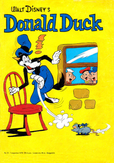 Cover for Donald Duck (Geïllustreerde Pers, 1952 series) #31/1970