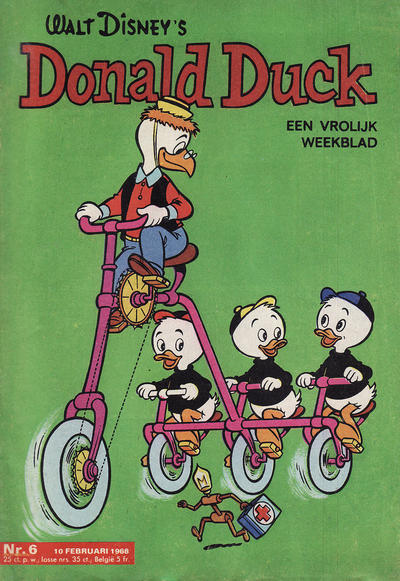 Cover for Donald Duck (Geïllustreerde Pers, 1952 series) #6/1968