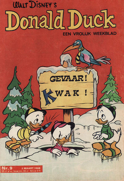 Cover for Donald Duck (Geïllustreerde Pers, 1952 series) #9/1968