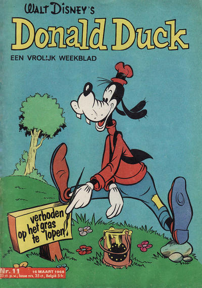 Cover for Donald Duck (Geïllustreerde Pers, 1952 series) #11/1968