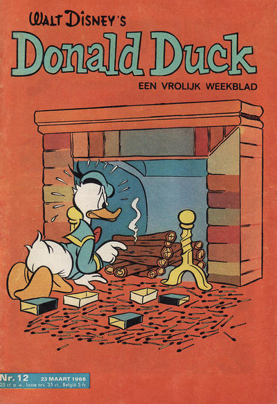 Cover for Donald Duck (Geïllustreerde Pers, 1952 series) #12/1968
