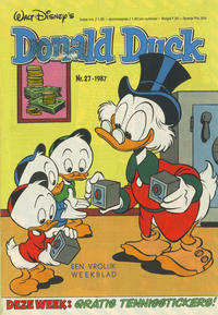 Cover Thumbnail for Donald Duck (Oberon, 1972 series) #27/1987