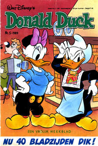 Cover Thumbnail for Donald Duck (Oberon, 1972 series) #5/1989