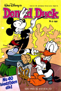 Cover Thumbnail for Donald Duck (Oberon, 1972 series) #4/1989