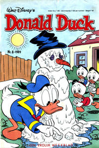 Cover Thumbnail for Donald Duck (Oberon, 1972 series) #8/1989