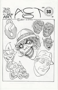 Cover Thumbnail for Act 6 (Robin Snyder and Steve Ditko, 2011 series) #[6]