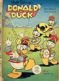 Cover Thumbnail for Donald Duck (Geïllustreerde Pers, 1952 series) #6/1955