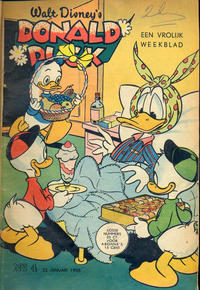 Cover Thumbnail for Donald Duck (Geïllustreerde Pers, 1952 series) #4/1955