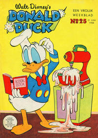 Cover Thumbnail for Donald Duck (Geïllustreerde Pers, 1952 series) #25/1958