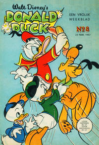 Cover Thumbnail for Donald Duck (Geïllustreerde Pers, 1952 series) #8/1957
