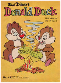 Cover Thumbnail for Donald Duck (Geïllustreerde Pers, 1952 series) #43/1962