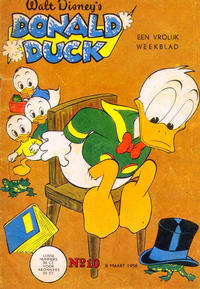 Cover Thumbnail for Donald Duck (Geïllustreerde Pers, 1952 series) #10/1958