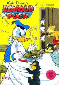 Cover Thumbnail for Donald Duck (Geïllustreerde Pers, 1952 series) #9/1958