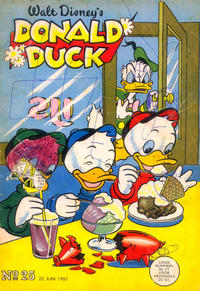 Cover Thumbnail for Donald Duck (Geïllustreerde Pers, 1952 series) #25/1957