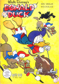 Cover Thumbnail for Donald Duck (Geïllustreerde Pers, 1952 series) #33/1957