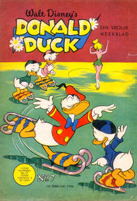 Cover Thumbnail for Donald Duck (Geïllustreerde Pers, 1952 series) #7/1956