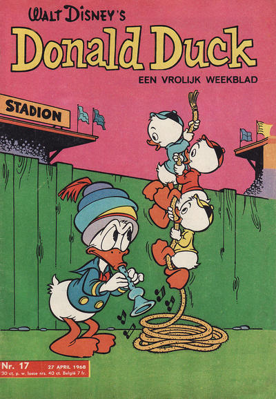 Cover for Donald Duck (Geïllustreerde Pers, 1952 series) #17/1968