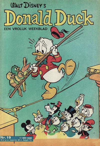 Cover for Donald Duck (Geïllustreerde Pers, 1952 series) #19/1968