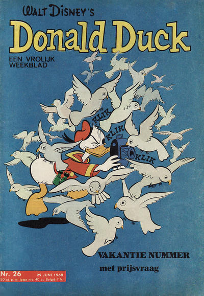 Cover for Donald Duck (Geïllustreerde Pers, 1952 series) #26/1968