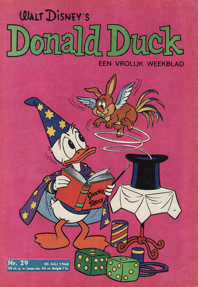 Cover for Donald Duck (Geïllustreerde Pers, 1952 series) #29/1968