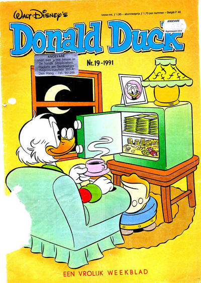 Cover for Donald Duck (Geïllustreerde Pers, 1990 series) #19/1991