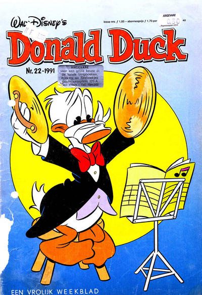 Cover for Donald Duck (Geïllustreerde Pers, 1990 series) #22/1991