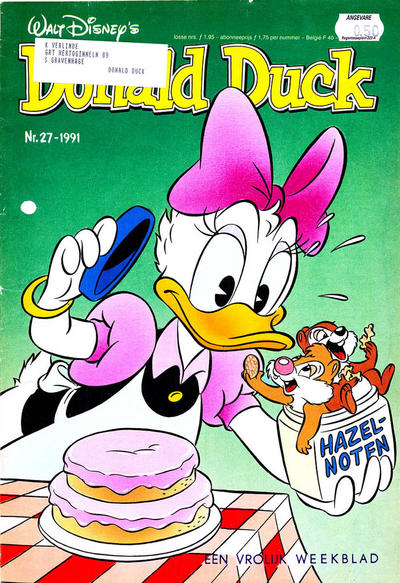 Cover for Donald Duck (Geïllustreerde Pers, 1990 series) #27/1991