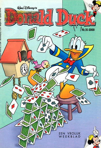 Cover for Donald Duck (VNU Tijdschriften, 1998 series) #35/2000