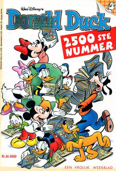 Cover for Donald Duck (VNU Tijdschriften, 1998 series) #36/2000