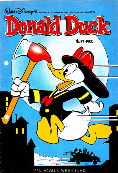 Cover for Donald Duck (Oberon, 1972 series) #37/1988