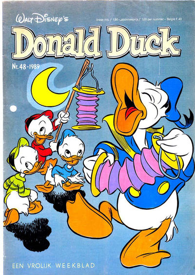 Cover for Donald Duck (Oberon, 1972 series) #48/1989