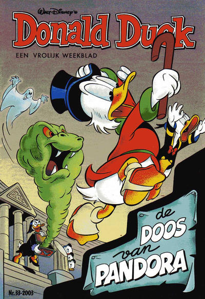 Cover for Donald Duck (Sanoma Uitgevers, 2002 series) #33/2003