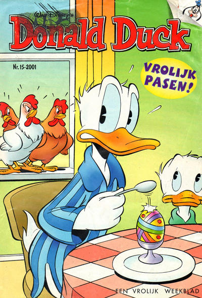 Cover for Donald Duck (VNU Tijdschriften, 1998 series) #15/2001