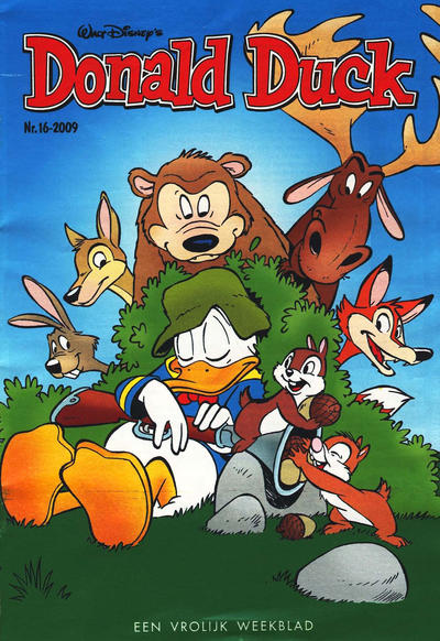 Cover for Donald Duck (Sanoma Uitgevers, 2002 series) #16/2009