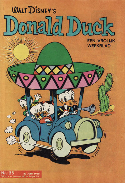 Cover for Donald Duck (Geïllustreerde Pers, 1952 series) #25/1968