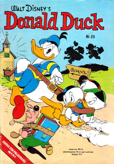 Cover for Donald Duck (Oberon, 1972 series) #33/1975