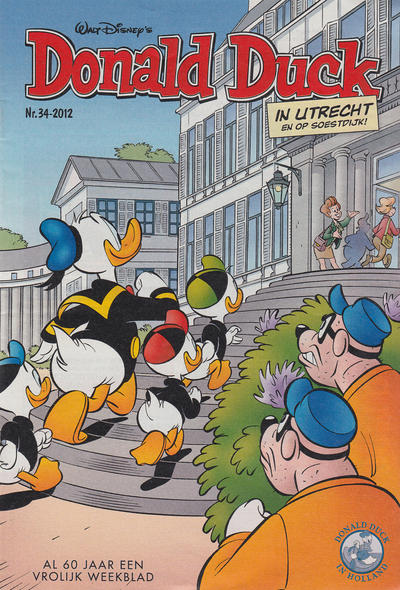 Cover for Donald Duck (Sanoma Uitgevers, 2002 series) #34/2012