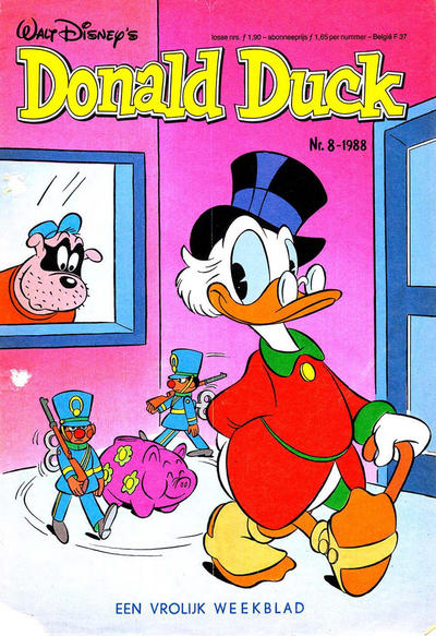 Cover for Donald Duck (Oberon, 1972 series) #8/1988