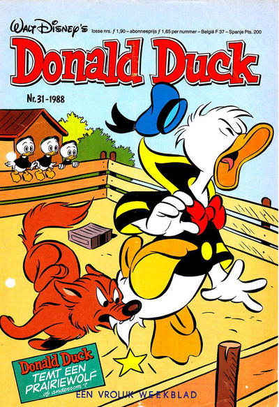 Cover for Donald Duck (Oberon, 1972 series) #31/1988