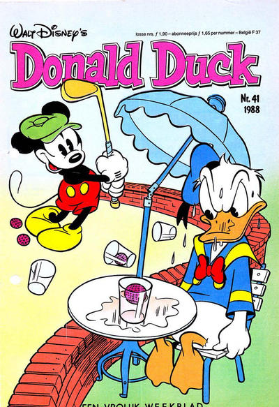 Cover for Donald Duck (Oberon, 1972 series) #41/1988